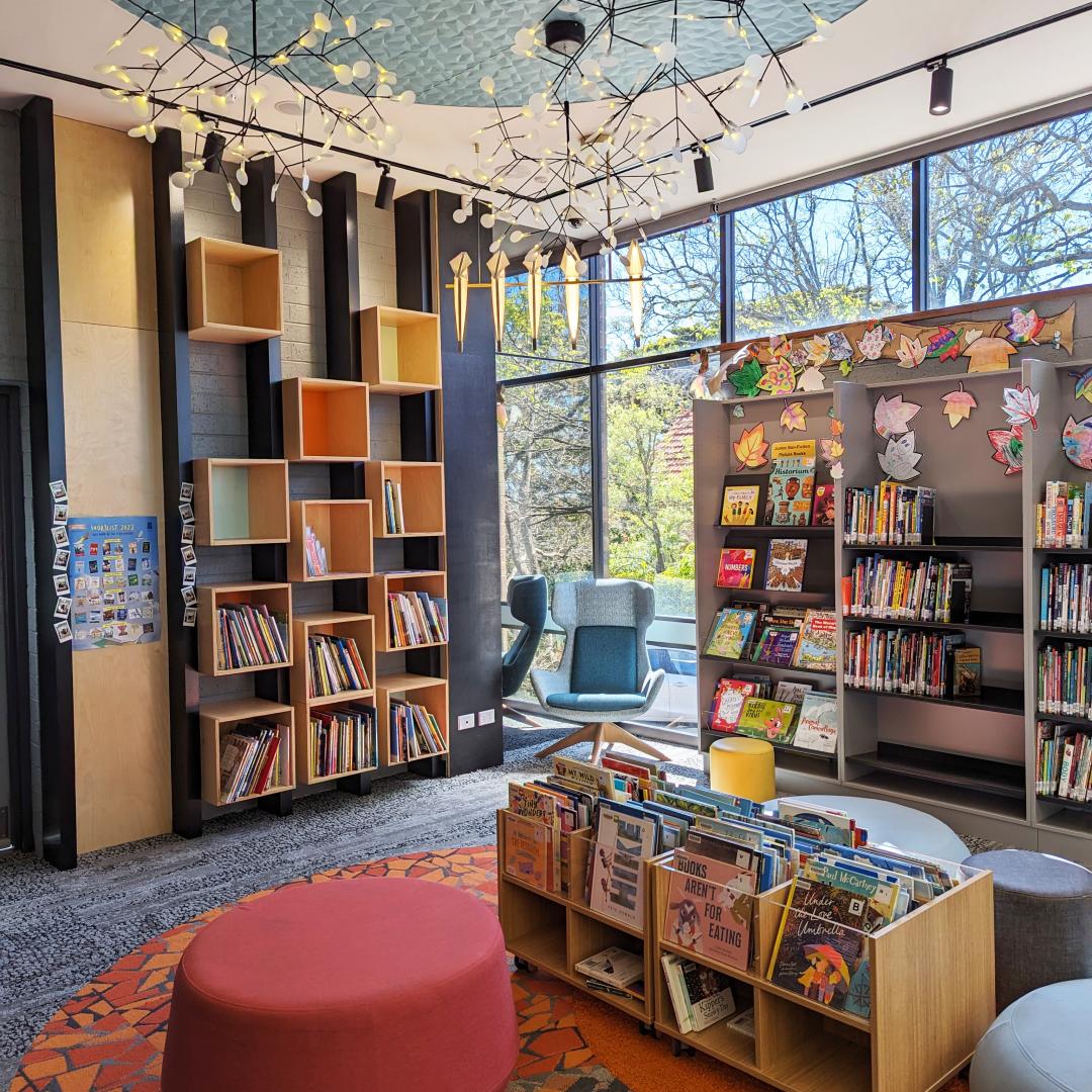interior of springwood library childrens area